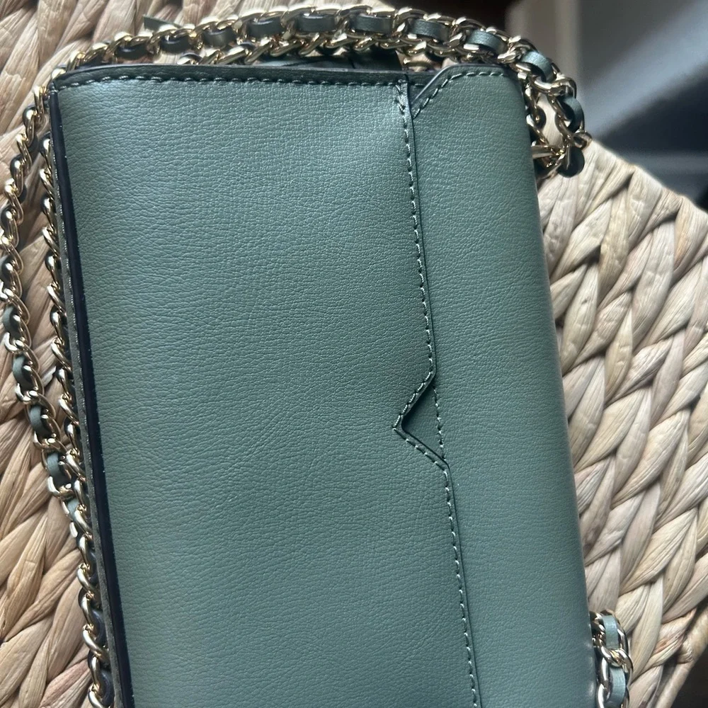 Michael Kors Sage Green Crossbody Bag - Picture 10 of 12